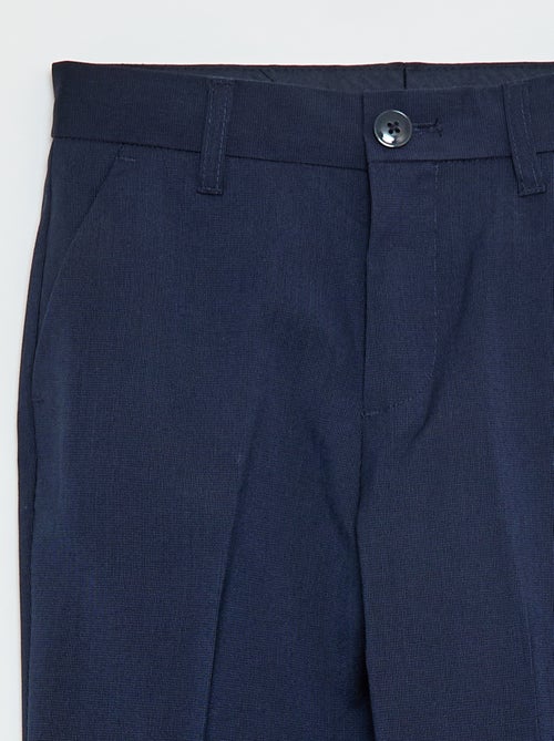 Pantalón de traje regular liso - Kiabi