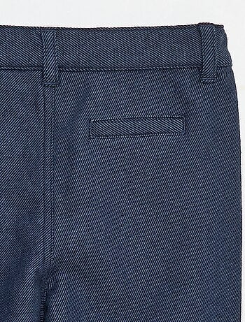 Pantalón de twill con 2 bolsillos de verdad