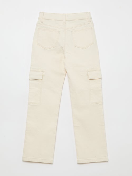 Pantalón de twill regular - Kiabi