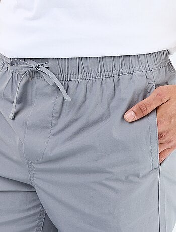 Pantalón de vestir de popelina