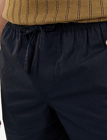 Pantalón de vestir de popelina