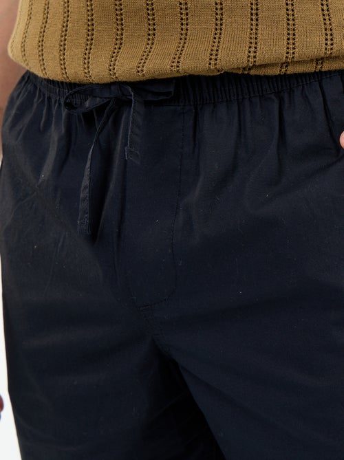 Pantalón de vestir de popelina - Kiabi