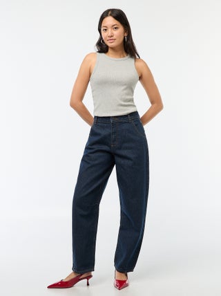 Pantalón denim barrel fit