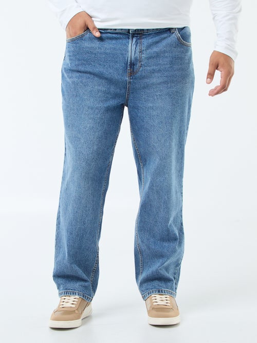 Pantalón denim corte relaxed 5 bolsillos - Kiabi