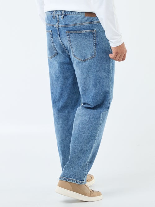 Pantalón denim corte relaxed 5 bolsillos - Kiabi