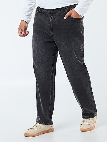 Pantalón denim corte relaxed 5 bolsillos