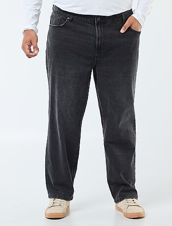 Pantalón denim corte relaxed 5 bolsillos