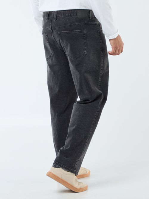 Pantalón denim corte relaxed 5 bolsillos - Kiabi