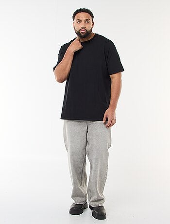 Pantalón denim corte relaxed fit