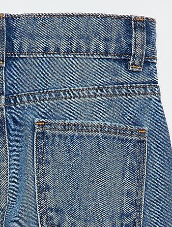 Pantalón denim de tiro alto