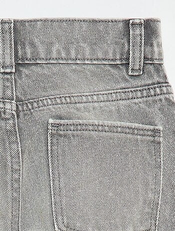 Pantalón denim de tiro alto