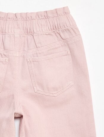 Pantalón denim mom de talle alto