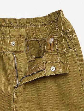 Pantalón denim mom de talle alto