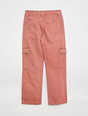 Pantalón denim multibolsillos