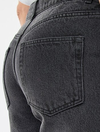 Pantalón denim regular de algodón - L34