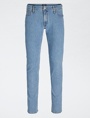 Pantalón denim slim 'JJ rebel' de algodón
