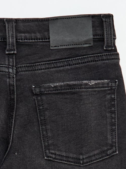 Pantalón denim stretch corte slim de algodón - Kiabi