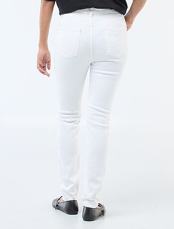 Pantalón denim stretch super skinny de algodón