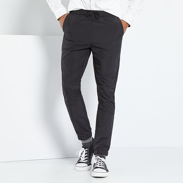 Pantalón deportivo colorblock Hombre talla S-XXL - negro - Kiabi - 17,00€