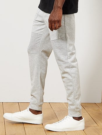 Pantalón deportivo con pespuntes - Kiabi