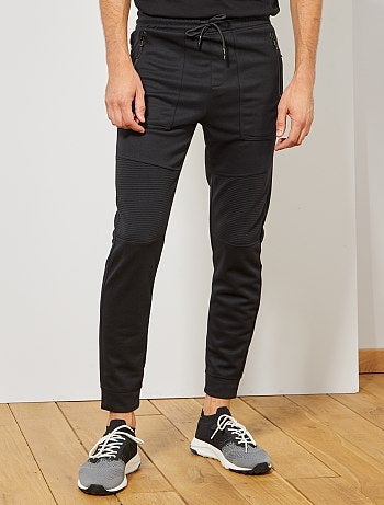 Pantalón deportivo con pespuntes - Kiabi