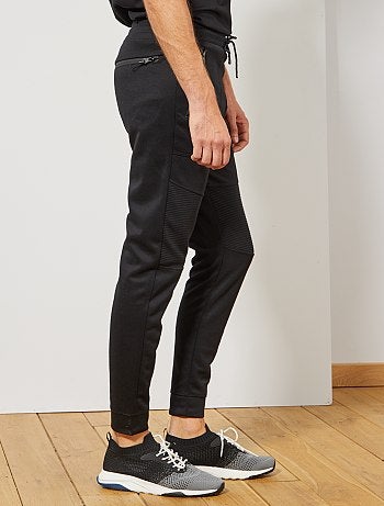 Pantalón deportivo con pespuntes - Kiabi