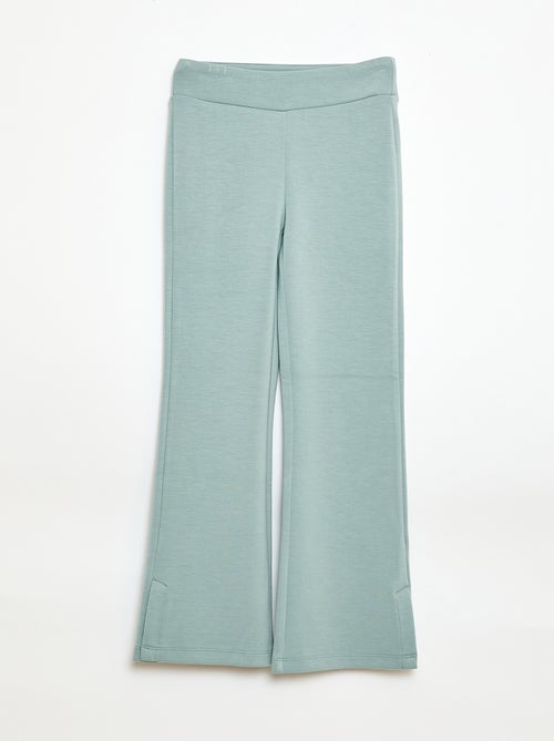 Pantalón deportivo corte flare - Kiabi