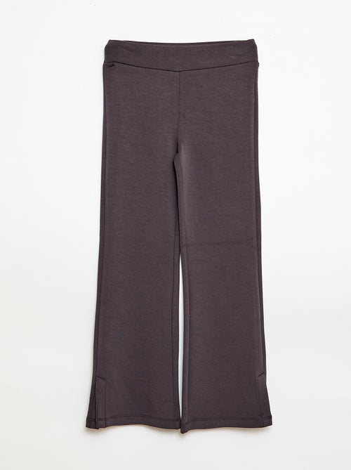 Pantalón deportivo corte flare - Kiabi