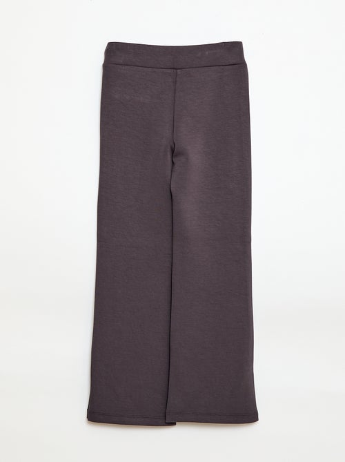 Pantalón deportivo corte flare - Kiabi