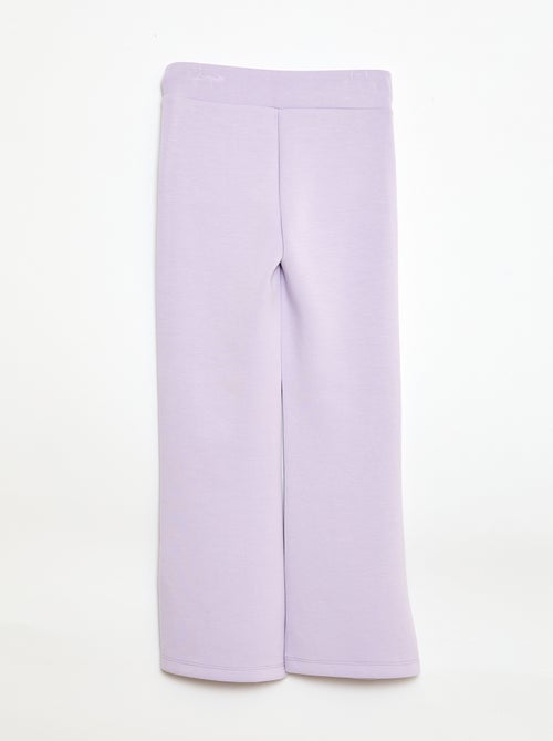 Pantalón deportivo corte flare - Kiabi