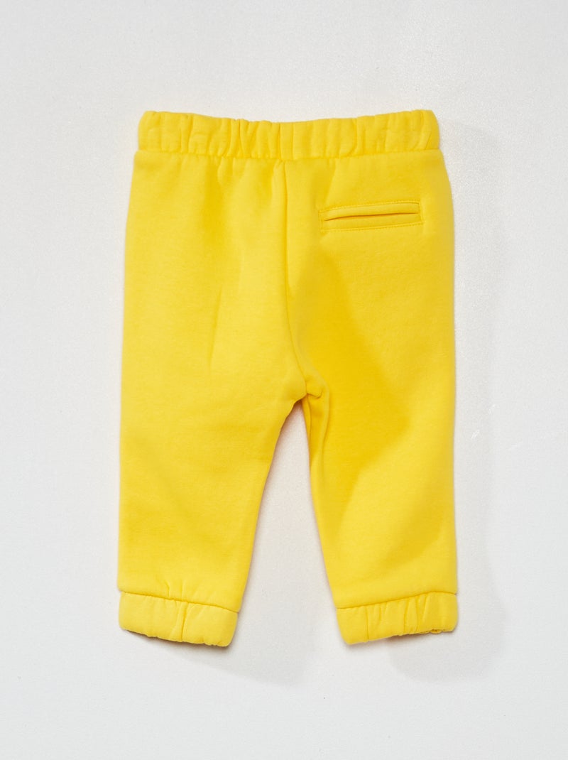 Pantalón deportivo de chándal AMARILLO - Kiabi