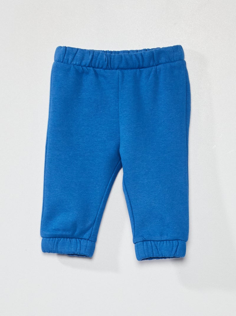 Pantalón deportivo de chándal azul zafiro - Kiabi