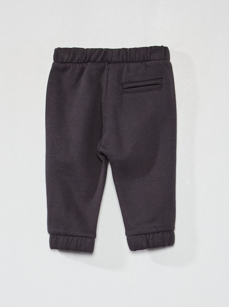 Pantalón deportivo de chándal gris oscuro - Kiabi