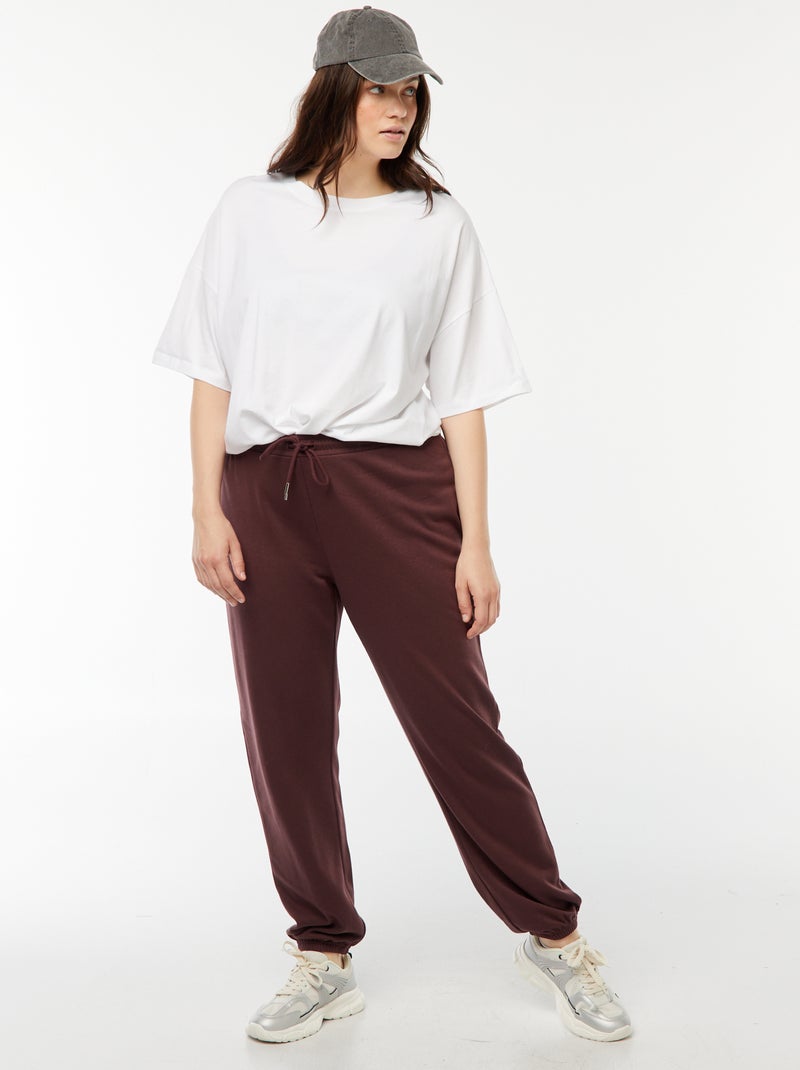 Pantalón deportivo de chándal Purpura - Kiabi
