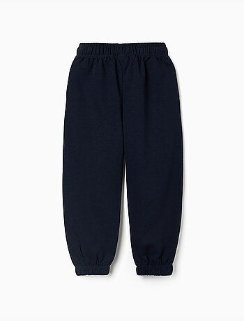 Pantalón deportivo de felpa con cordón y bolsillos