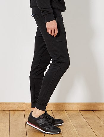 Pantalón deportivo de piqué de algodón - Kiabi