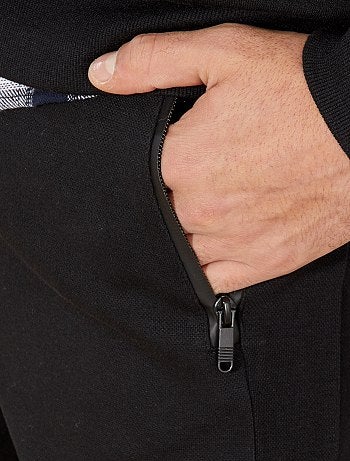 Pantalón deportivo de piqué de algodón - Kiabi