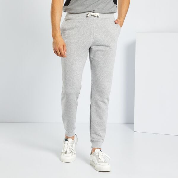 Pantalón deportivo eco-concepción Hombre talla S-XXL - GRIS - Kiabi - 8,00€