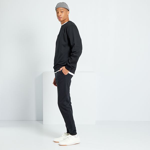 Pantalón deportivo L38 +1,90 m Hombre de más de 1'90m - NEGRO - Kiabi -  15,00€