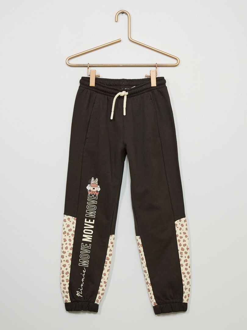 Pantalón deportivo 'Minnie' de felpa GRIS - Kiabi