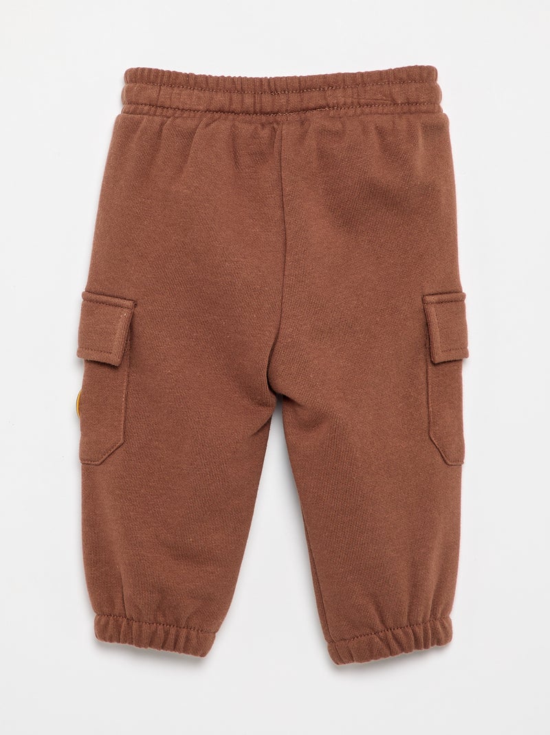 Pantalón 'Disney' con bolsillos cargo Marron - Kiabi