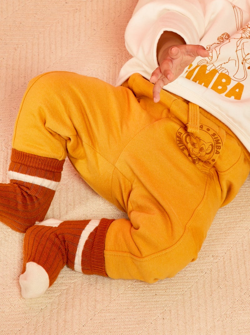 Pantalón 'Disney' de felpa AMARILLO - Kiabi