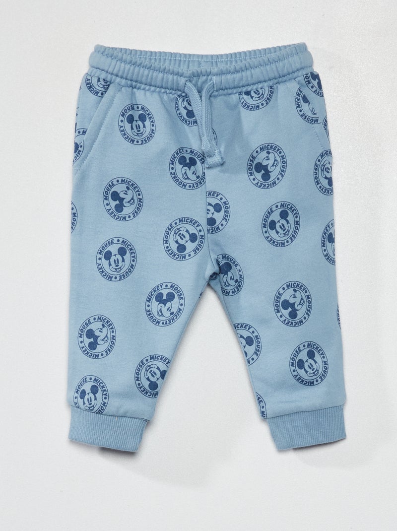 Pantalón 'Disney' de felpa AZUL - Kiabi