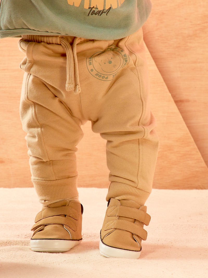Pantalón 'Disney' de felpa BEIGE - Kiabi