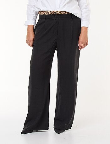 Pantalón efecto calzoncillo leopardo