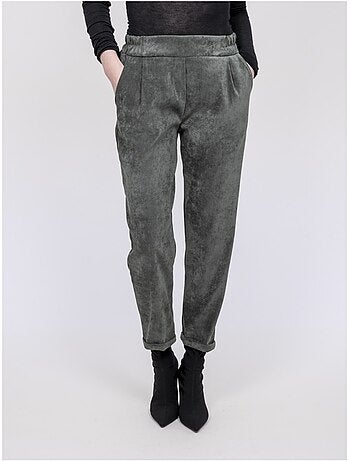 Pantalón efecto terciopelo EBILA