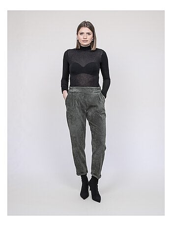 Pantalón efecto terciopelo EBILA