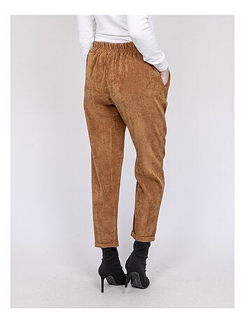 Pantalón efecto terciopelo EBILA