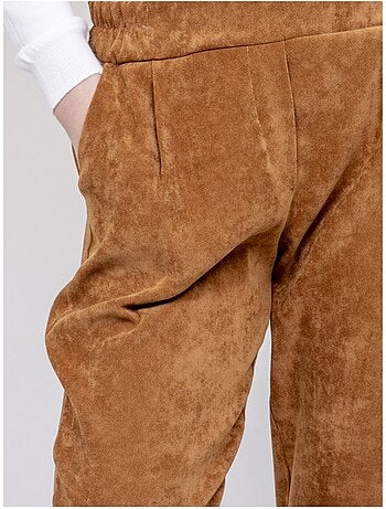 Pantalón efecto terciopelo EBILA