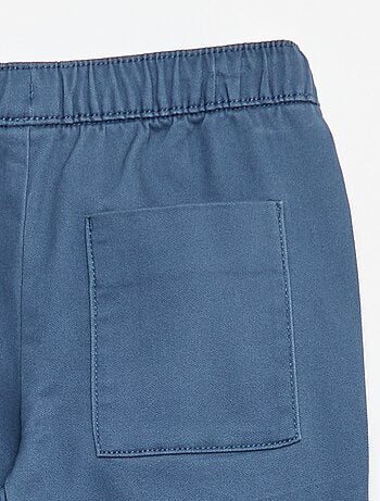 Pantalón elástico de algodón